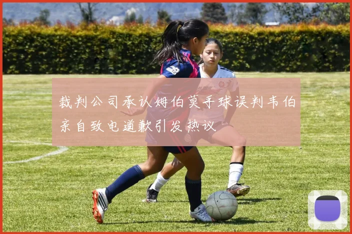 裁判公司承认姆伯莫手球误判韦伯亲自致电道歉引发热议